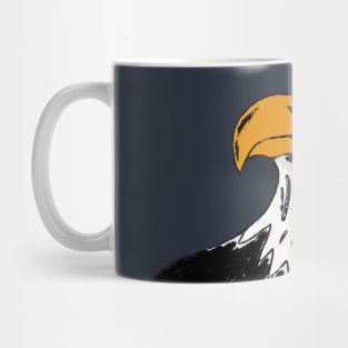 USA Drawing of an Eagle Mug